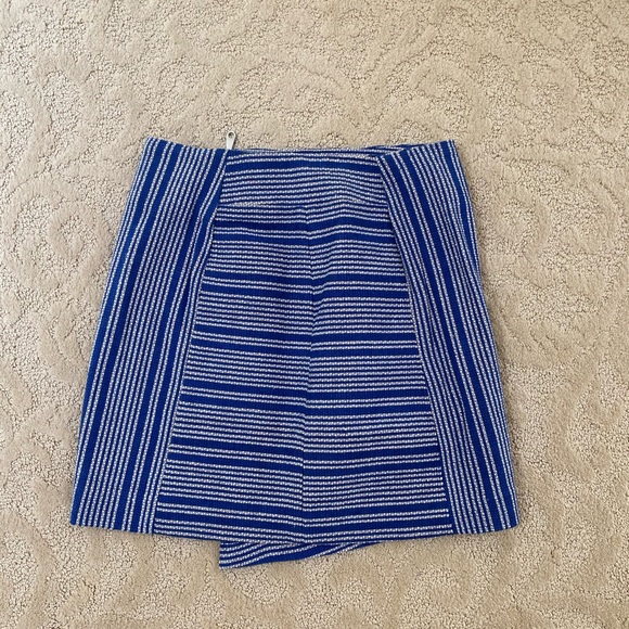 Rebecca Minkoff Judy Asymmetrical Tweed Skirt - Picture 6 of 6